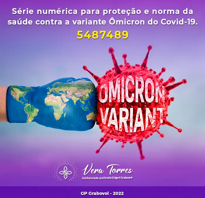 Proteção e norma da saúde da variante Ômicron do covid-19