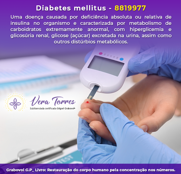 Diabetes mellitus – 8819977