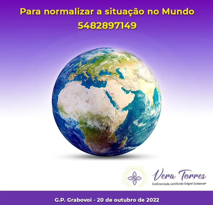 Para normalizar a situação no Mundo – 5482897149