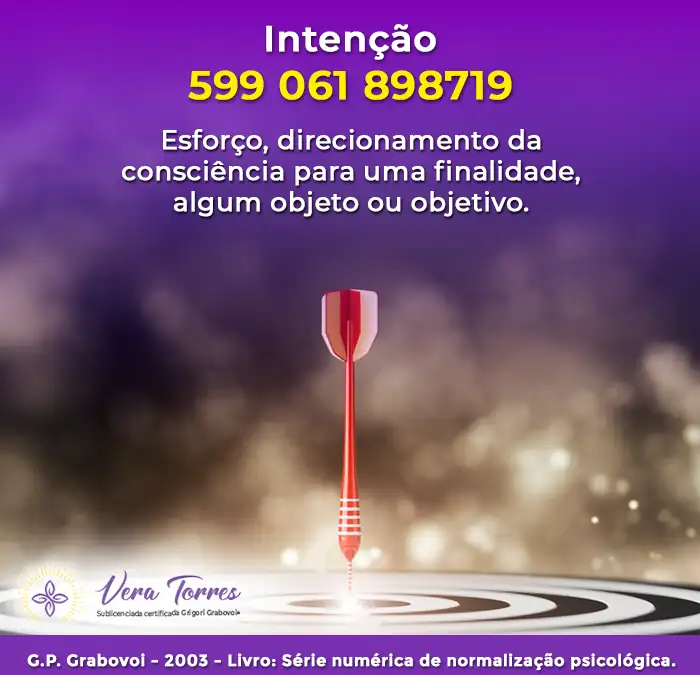 Intenção – 599 061 898719