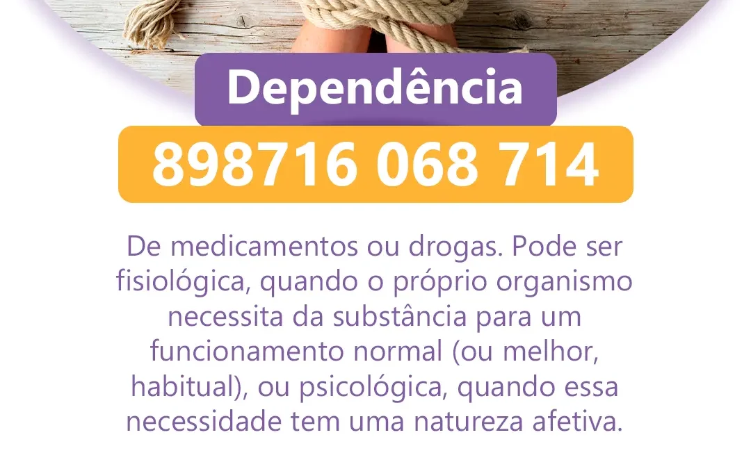 Dependência – 898716 068 714