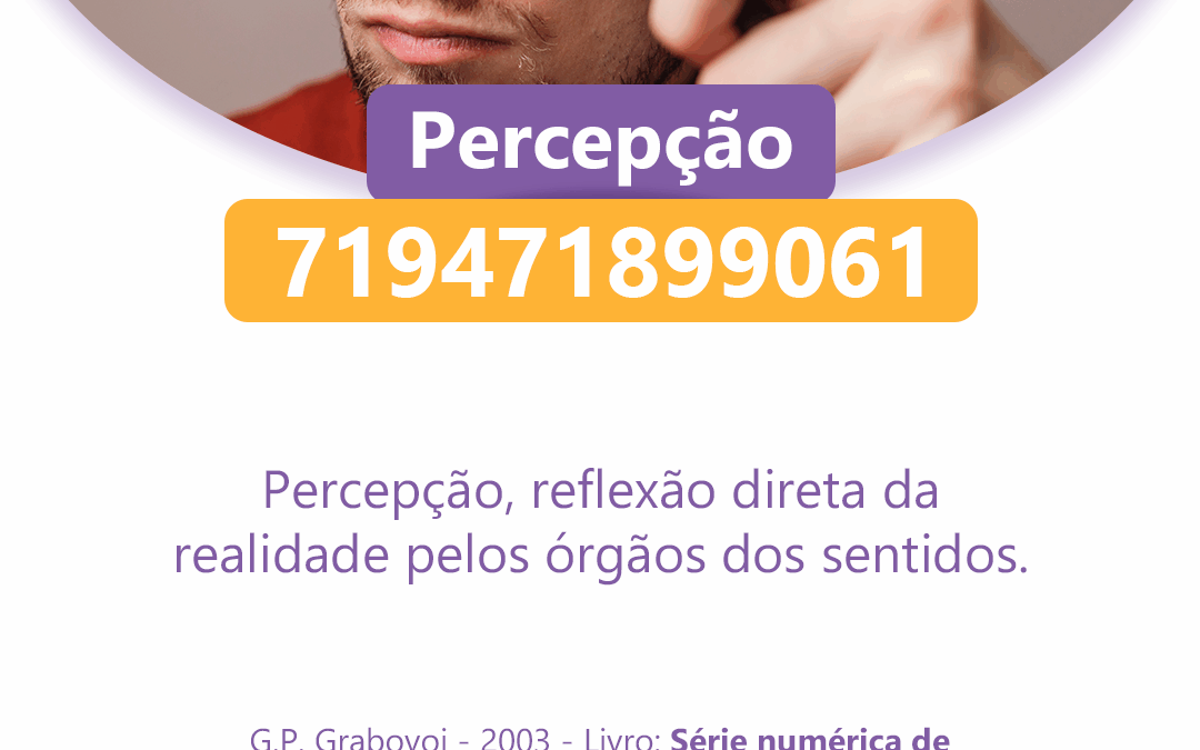 Percepção – 719471899061